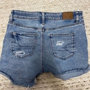 American Eagle Crossover Denim Shorts